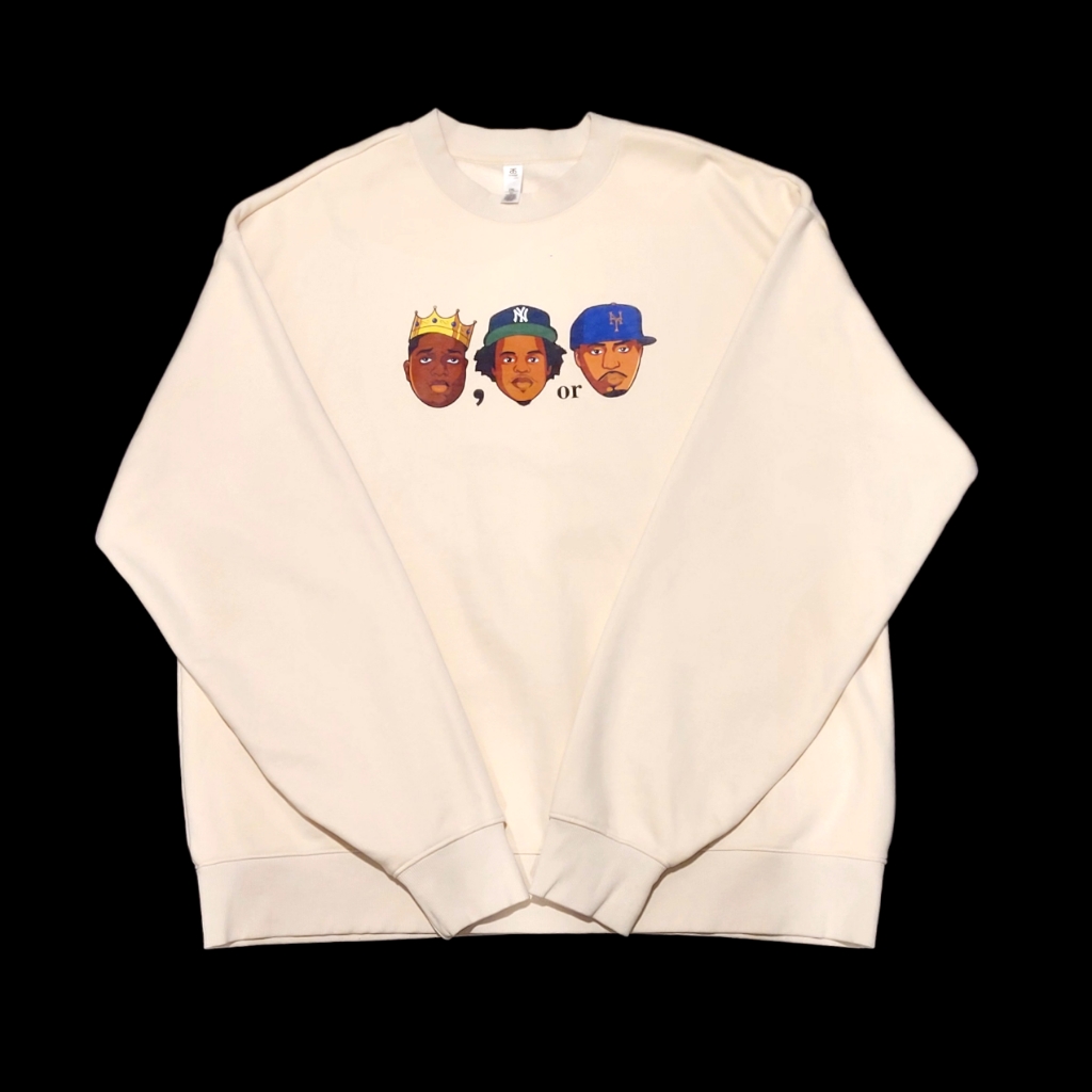 As Colour Sweater Heavy Crew  Used